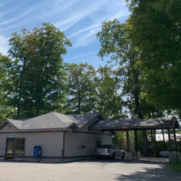 a commercial banking building