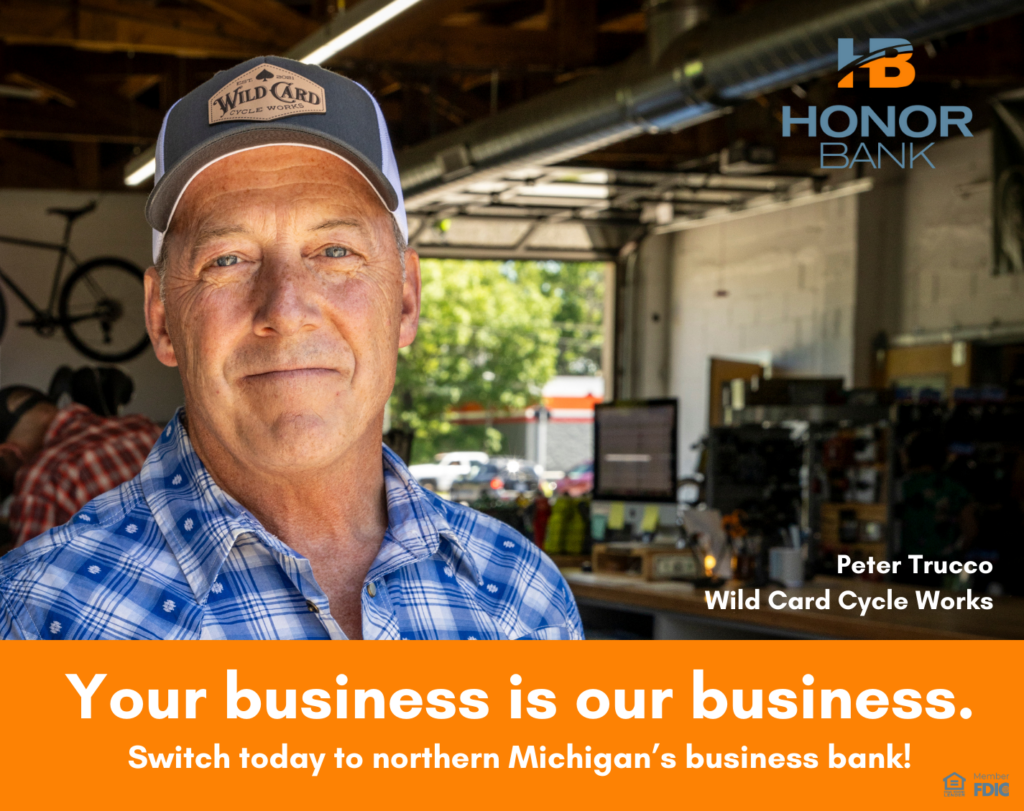 honor bank is northern michigan's business bank.